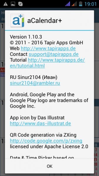 aCalendar+ Calendar & Tasks 1.10.3 
