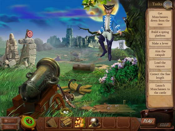 скриншот игры The Surprising Adventures of Munchausen