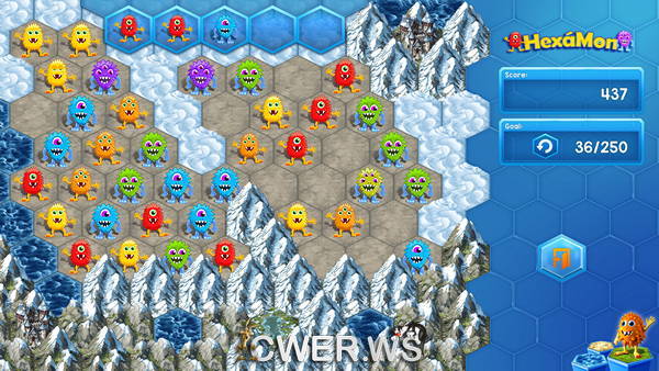 скриншот игры HexaMon