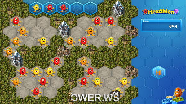 скриншот игры HexaMon