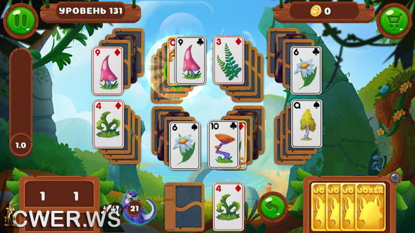 скриншот игры Rescue Friends Solitaire