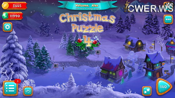 скриншот игры Christmas Puzzle 4