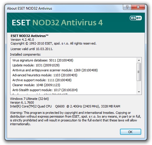 NOD32 Antivirus