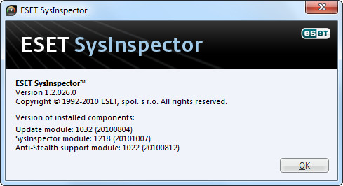 ESET SysInspector