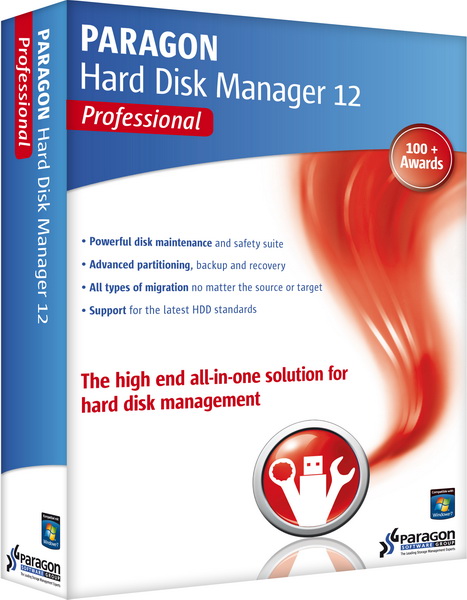 Paragon Hard Disk Manager 12 Professional