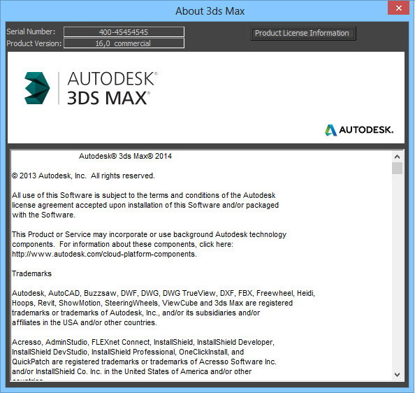 Autodesk 3ds Max 2014