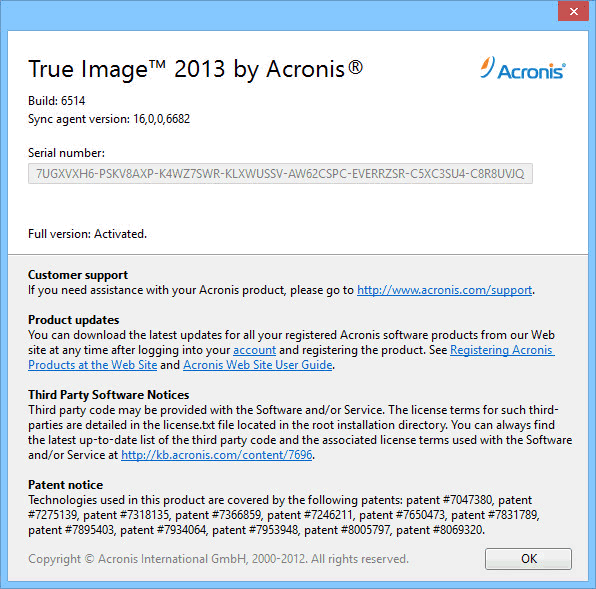Acronis True Image Home 2013