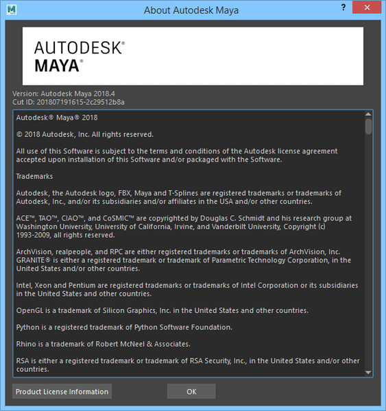 Autodesk Maya 2018