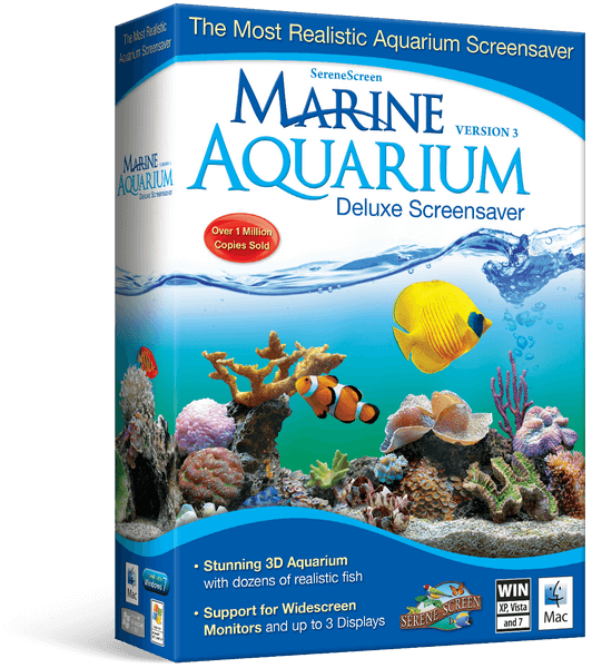 SereneScreen Marine Aquarium