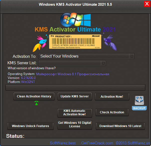 Windows KMS Activator Ultimate