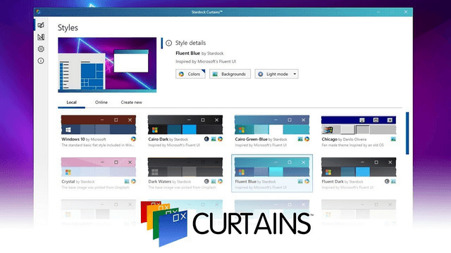 Stardock Curtains