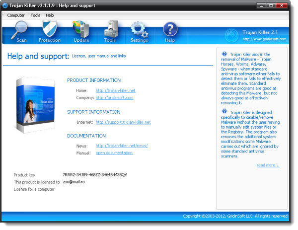 GridinSoft Trojan Killer 2.1.1.9