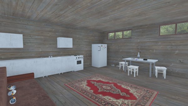 Скуф на даче