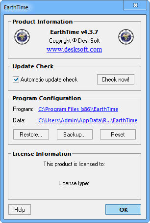 EarthTime 4.3.7