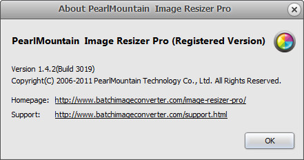 PearlMountain Image Resizer Pro 1.4.2 Build 3019