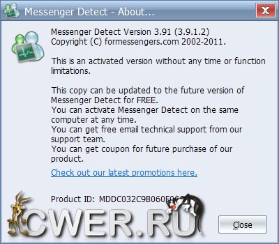 Messenger Detect 3.91