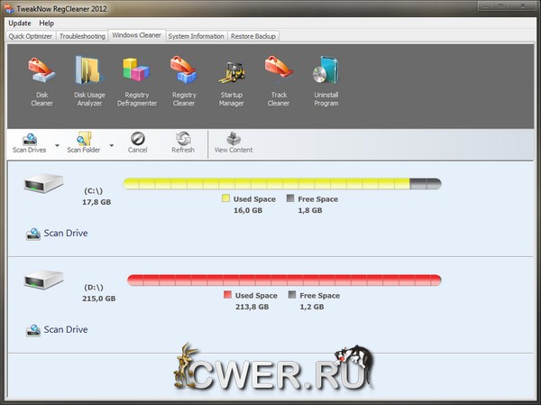 TweakNow RegCleaner 2012