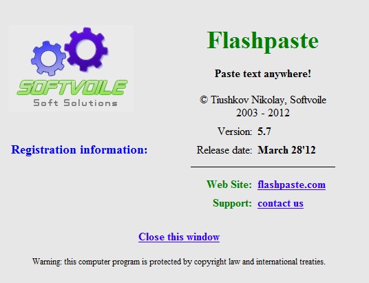 Flashpaste