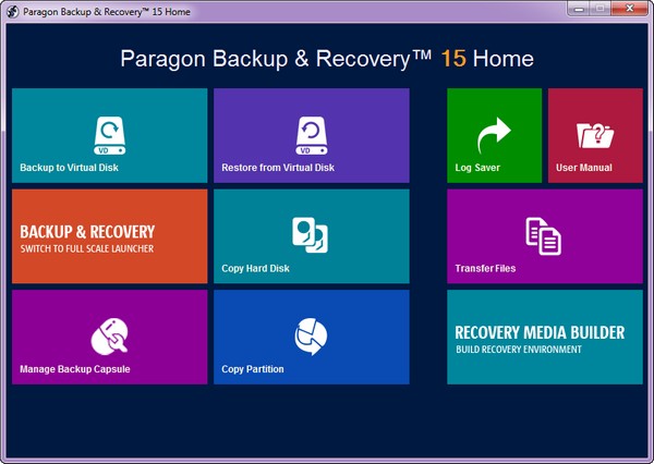 Paragon Backup and Recovery