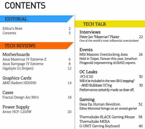 Hardware leaks №2 2011