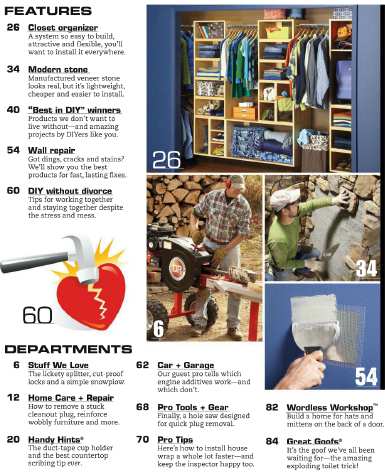 The Family Handyman №525 (February 2012) сод