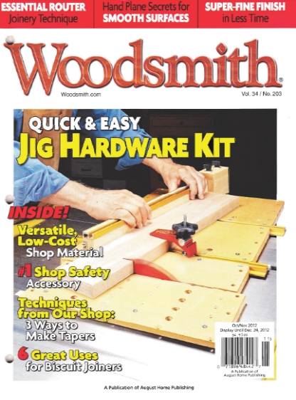 Woodsmith №203 (October-November 2012)