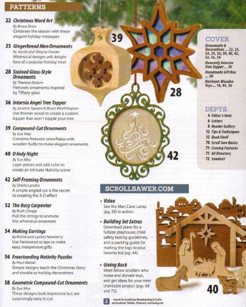 ScrollSaw Woodworking & Crafts №69 (Winter 2017)с1