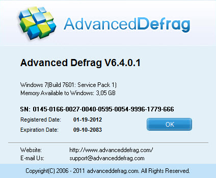 Portable Advanced Defrag 6.4.0.1